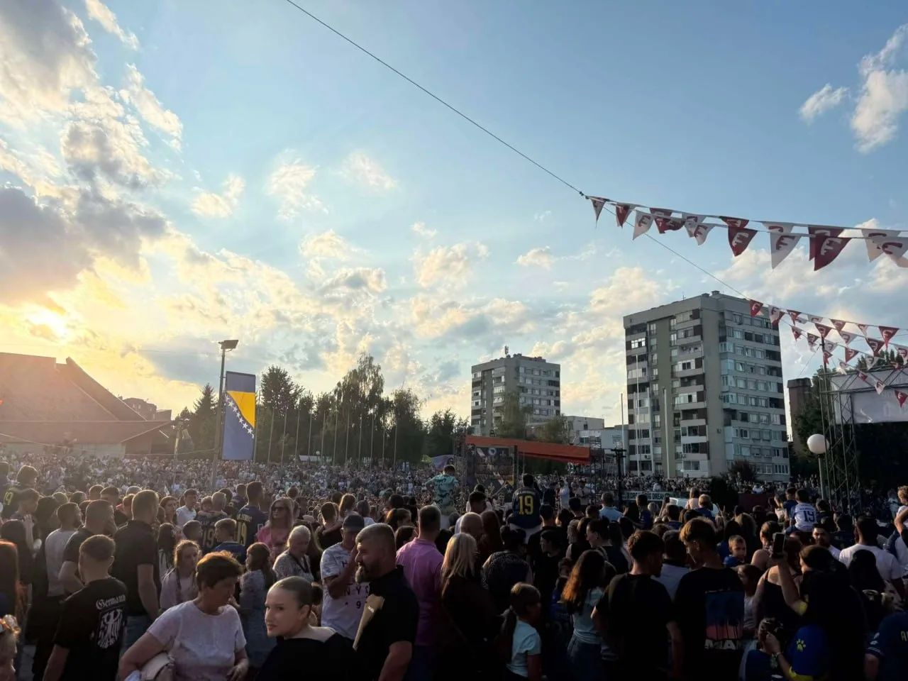 Kerim Alajbegović u Bugojnu/Foto: TV1
